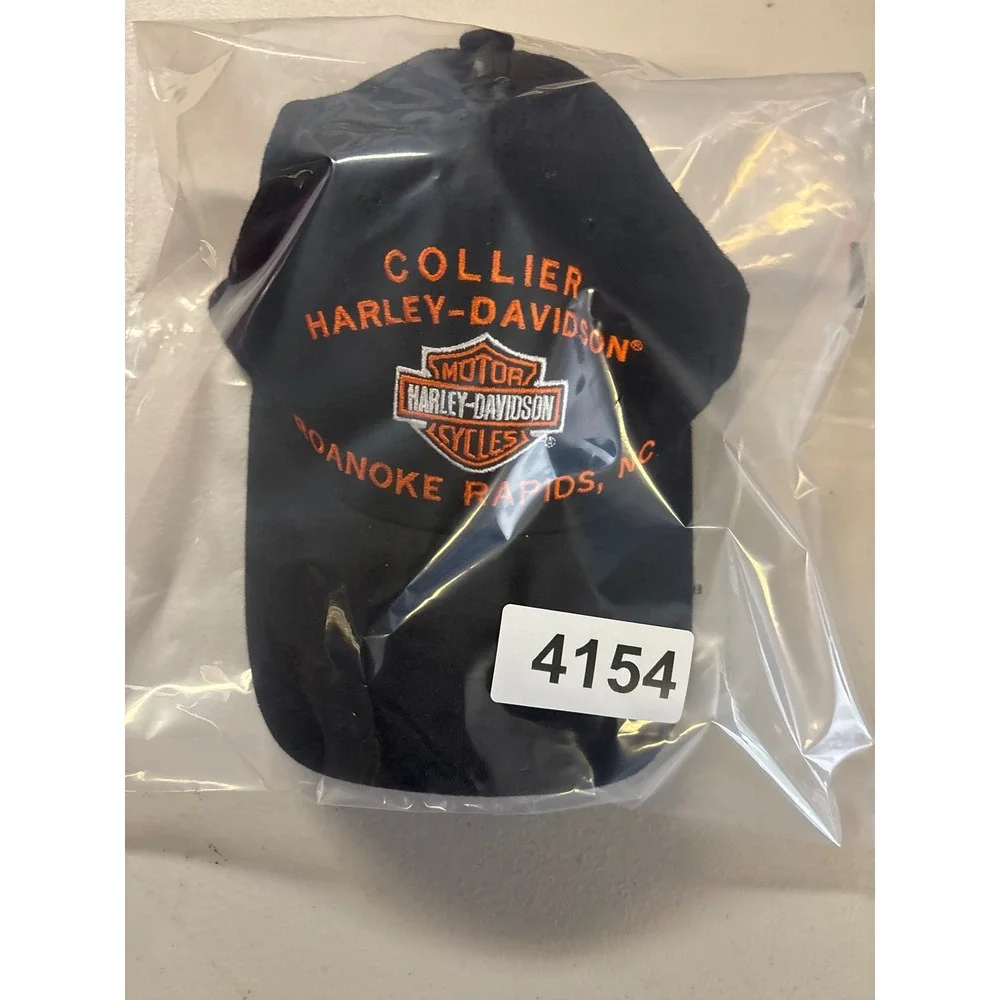 Harley-Davidson Men's OSFM Black Good Collier Roanoke Rapids NC Hat Baseball Cap